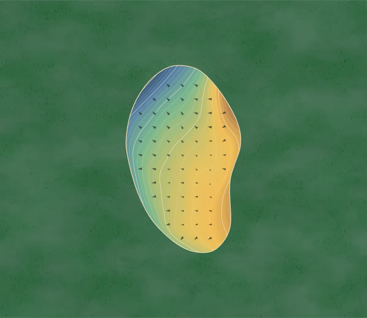Green contour map of Aubrey's Dubbs Dred in Butler, Pennsylvania: 204 elevation contours at a 3-inch interval with fall-line arrows, traced from 1-meter lidar