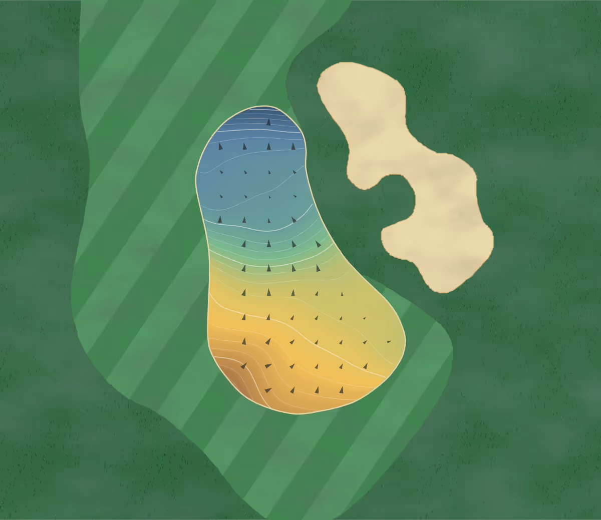 Green contour map of Balsam Mountain in Sylva, North Carolina — 178 elevation contours at a 3-inch interval with fall-line arrows, traced from 1-meter lidar