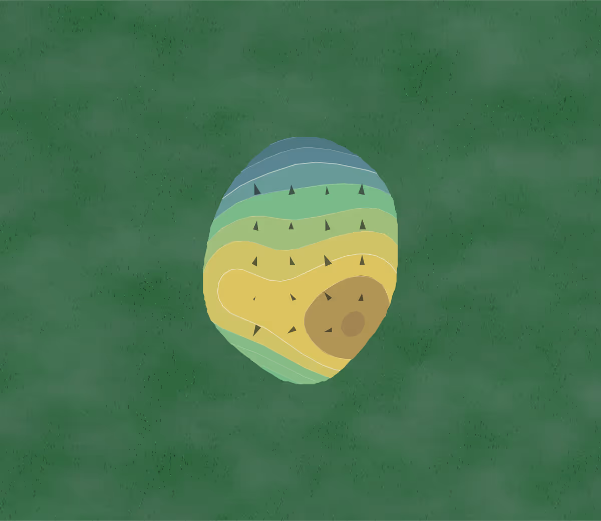 Green contour map of Bay Pointe Golf Course in Seminole, Florida — 26 elevation contours at a 3-inch interval with fall-line arrows, traced from 1-meter lidar