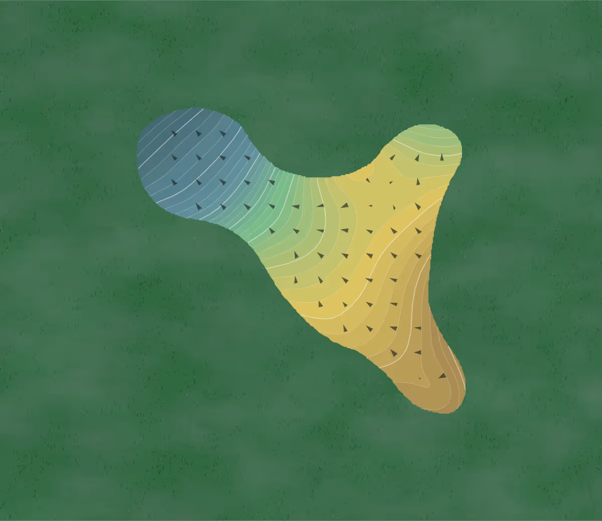Green contour map of Bayonet in Seaside, California — 379 elevation contours at a 3-inch interval with fall-line arrows, traced from 1-meter lidar