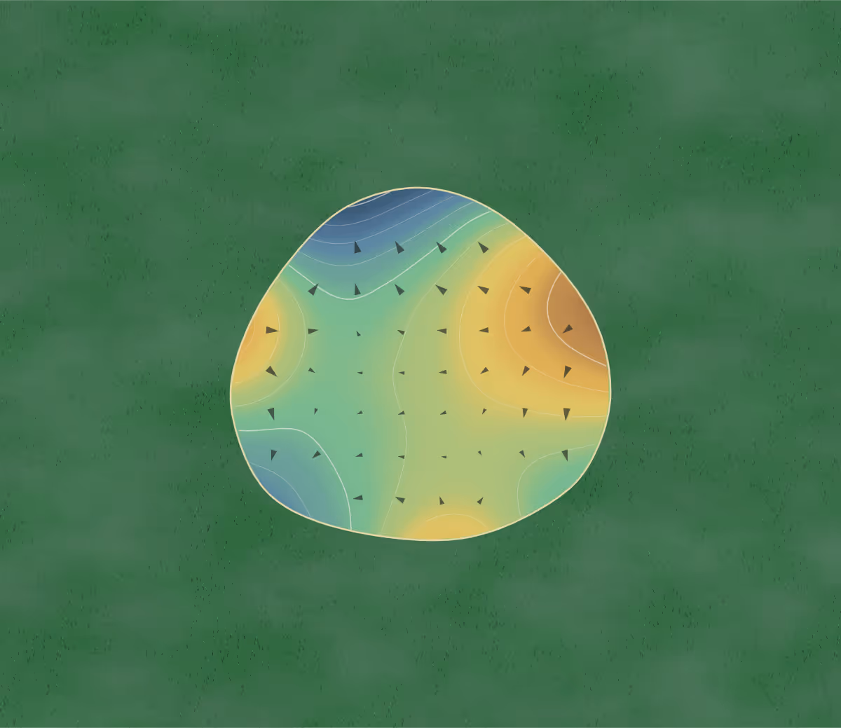 Green contour map of Benkelman in Benkelman, Nebraska: 69 elevation contours at a 3-inch interval with fall-line arrows, traced from 1-meter lidar