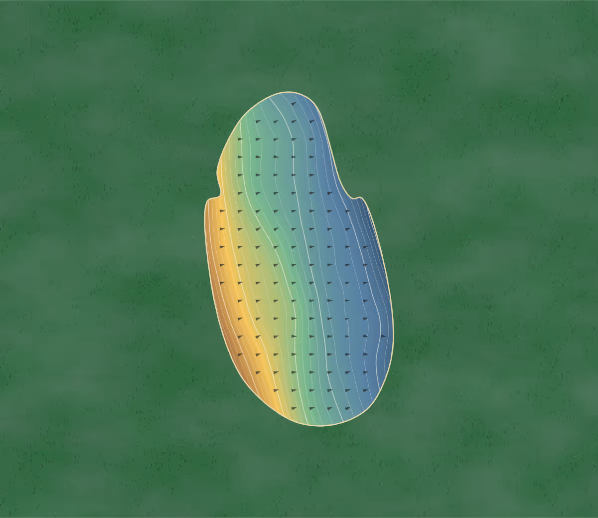 Green contour map of Cedar Valley in Comins, Michigan: 220 elevation contours at a 3-inch interval with fall-line arrows, traced from 1-meter lidar