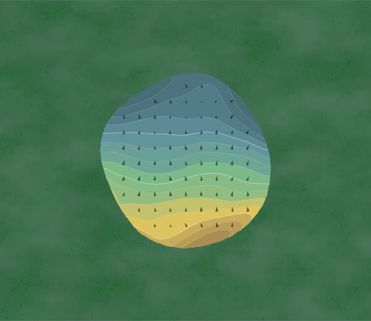 Green contour map of Chemung Golf Course in Waverly, New York — 119 elevation contours at a 3-inch interval with fall-line arrows, traced from 1-meter lidar
