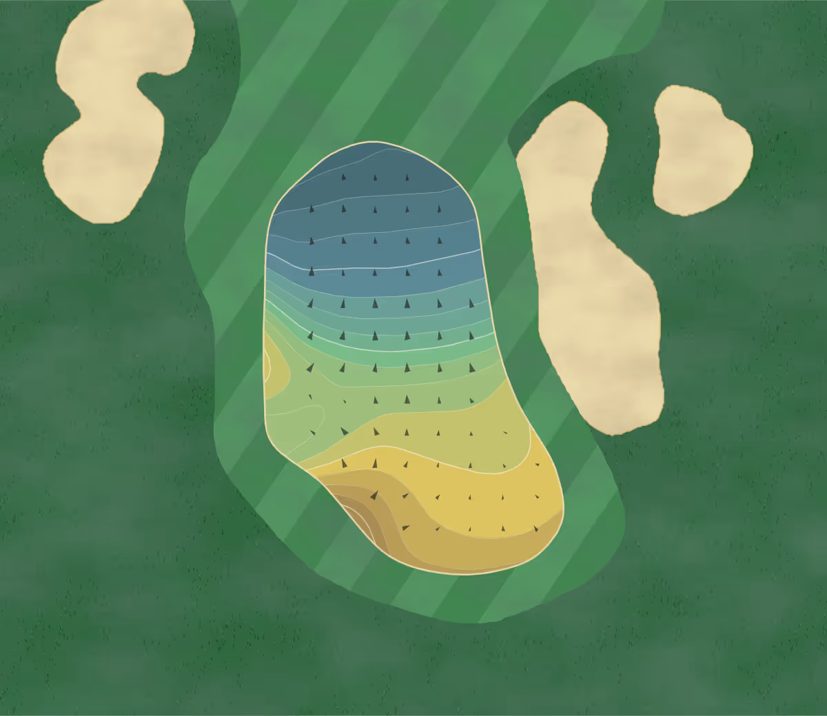 Green contour map of Chimera in Henderson, Nevada — 193 elevation contours at a 3-inch interval with fall-line arrows, traced from 1-meter lidar