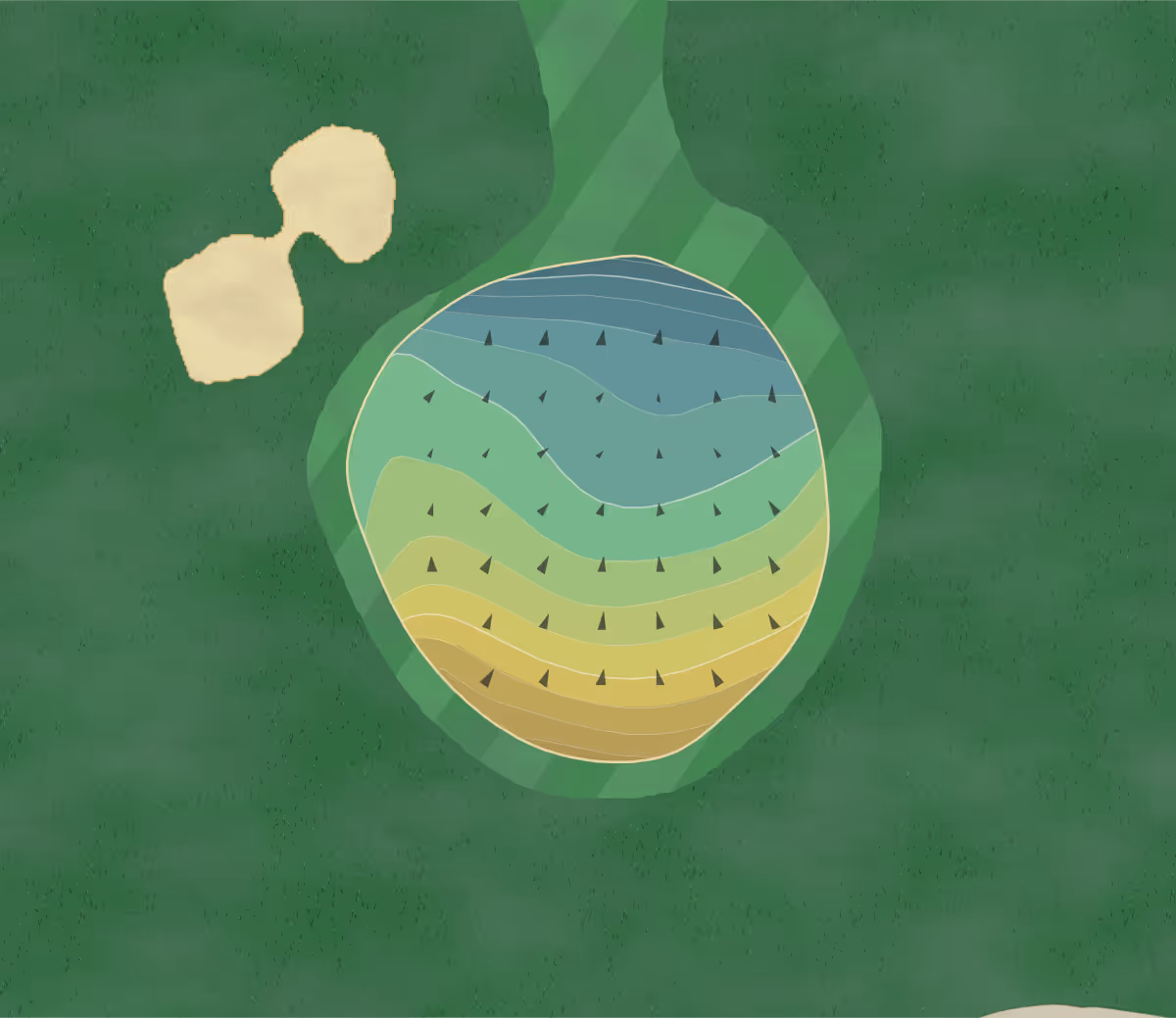 Green contour map of Diamond Mountain in Susanville, California — 13 elevation contours at a 3-inch interval with fall-line arrows, traced from 1-meter lidar