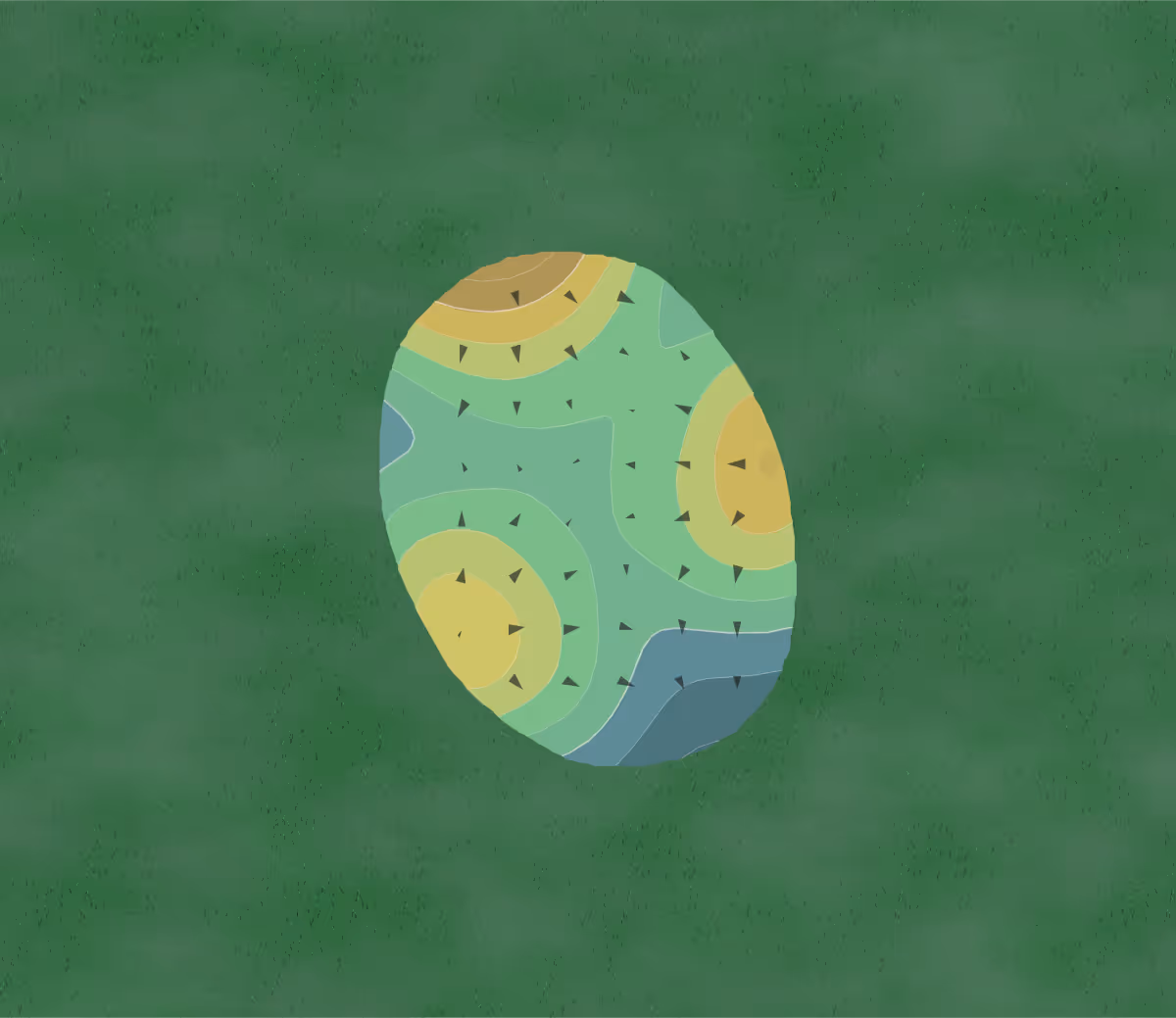 Green contour map of Dragon Ranch Golf Club in Elyria, Ohio — 139 elevation contours at a 3-inch interval with fall-line arrows, traced from 1-meter lidar