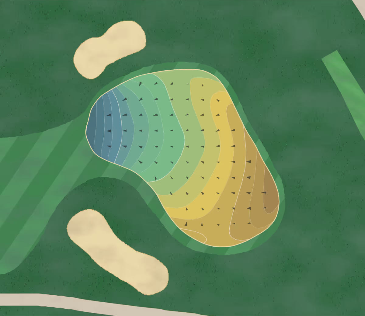 Green contour map of Elkhorn in Stockton, California — 180 elevation contours at a 3-inch interval with fall-line arrows, traced from 1-meter lidar