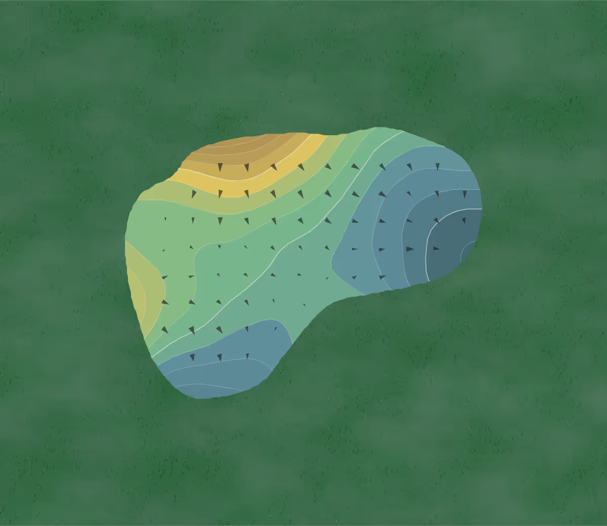 Green contour map of Gilbertsville in Gilbertsville, Pennsylvania — 240 elevation contours at a 3-inch interval with fall-line arrows, traced from 1-meter lidar