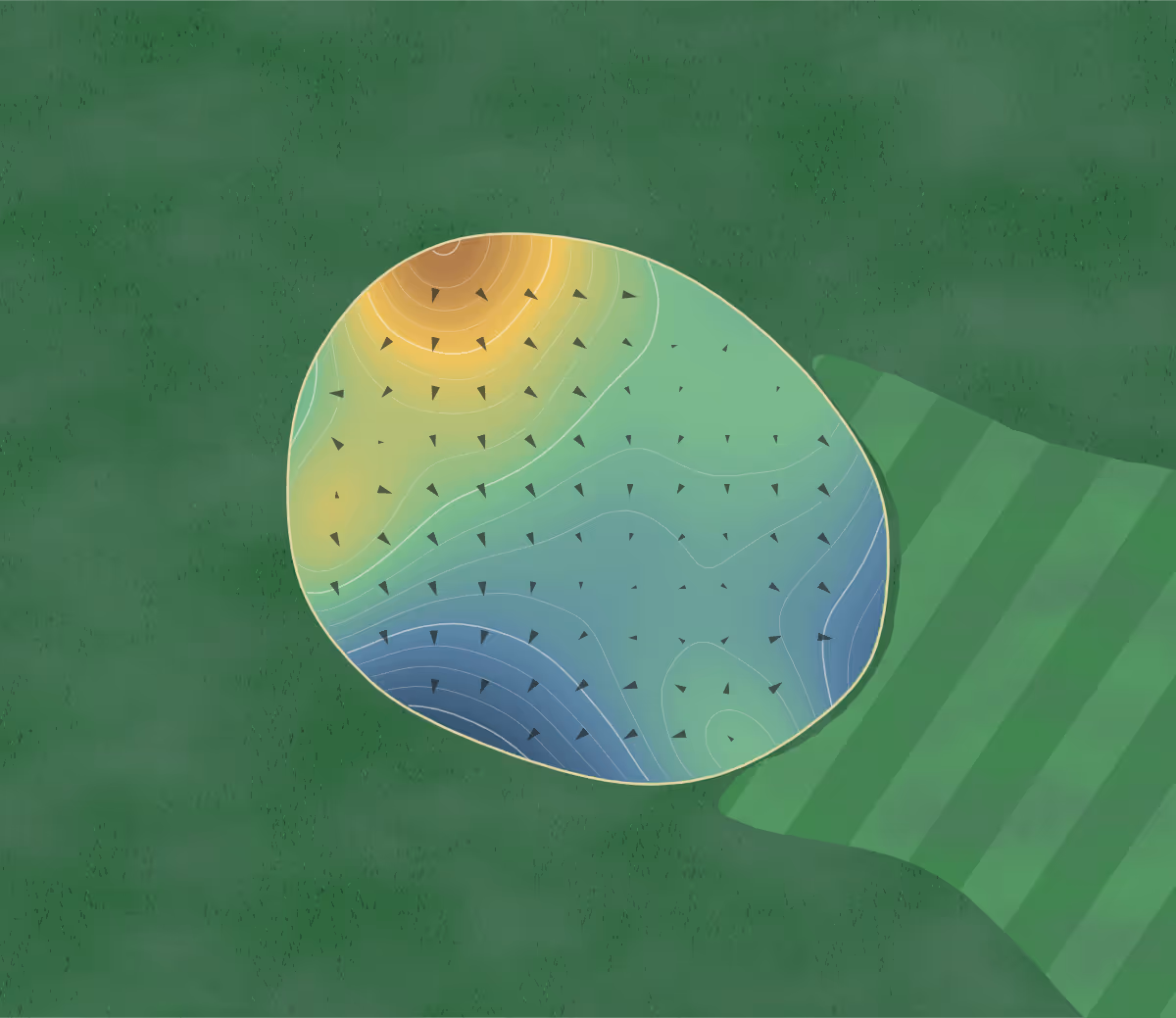 Green contour map of Glenwood in West Monroe, New York: 200 elevation contours at a 3-inch interval with fall-line arrows, traced from 1-meter lidar