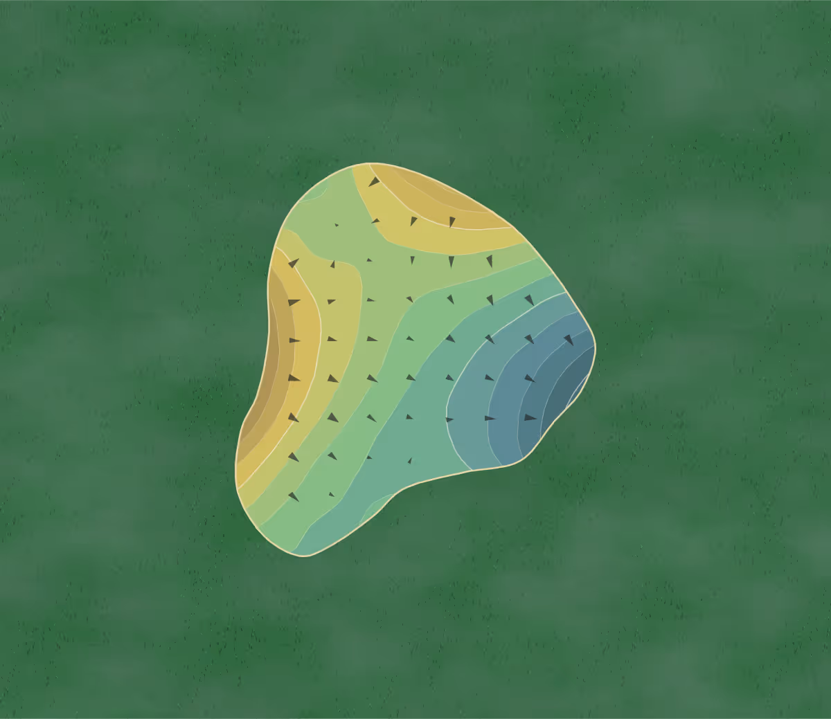 Green contour map of Holly Lake in Holly Lake Ranch, Texas — 180 elevation contours at a 3-inch interval with fall-line arrows, traced from 1-meter lidar