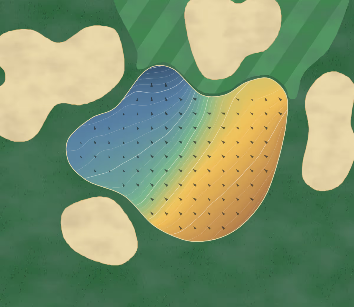 Green contour map of Keystone Ranch in Kittredge, Colorado: 255 elevation contours at a 3-inch interval with fall-line arrows, traced from 1-meter lidar