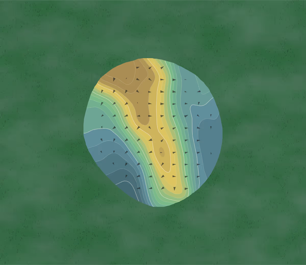 Green contour map of Lake Windsor in Windsor, Wisconsin — 225 elevation contours at a 3-inch interval with fall-line arrows, traced from 1-meter lidar