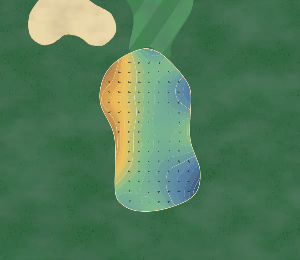 Green contour map of Links Of Novi in Novi, Michigan: 248 elevation contours at a 3-inch interval with fall-line arrows, traced from 1-meter lidar
