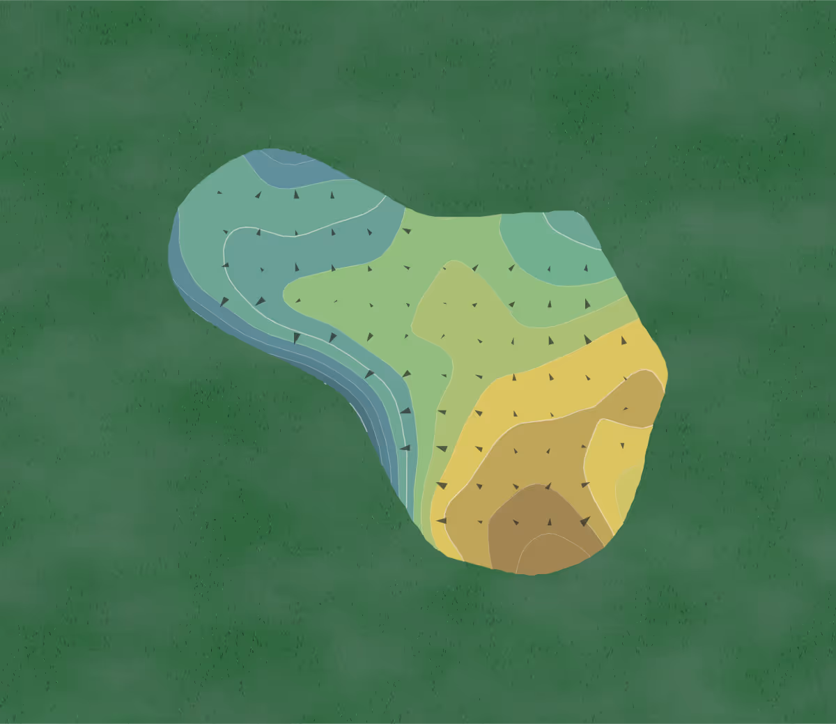 Green contour map of Lochinvar in Houston, Texas — 161 elevation contours at a 3-inch interval with fall-line arrows, traced from 1-meter lidar