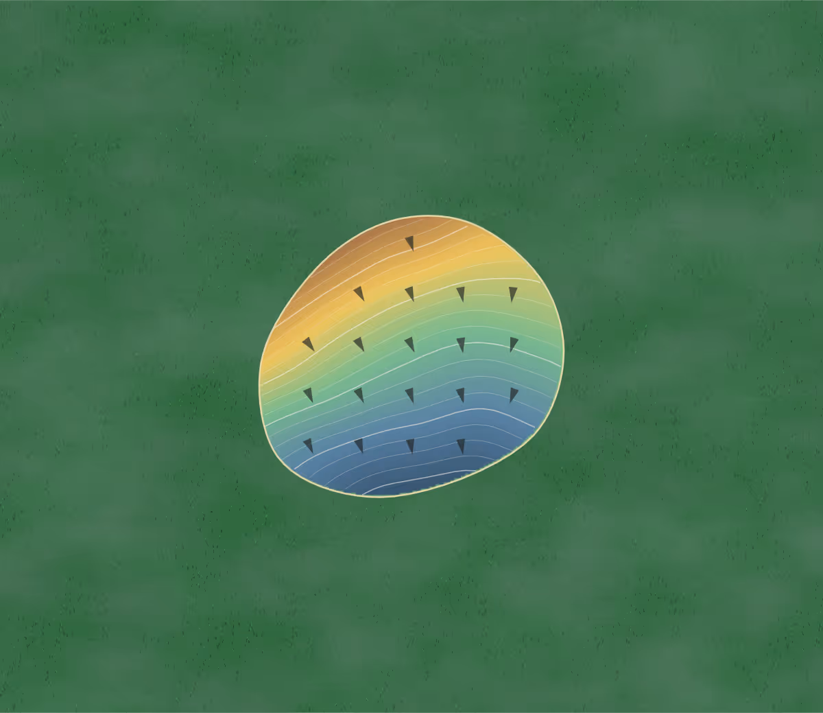 Green contour map of Meade Activity Center in Brandenburg, Kentucky: 111 elevation contours at a 3-inch interval with fall-line arrows, traced from 1-meter lidar