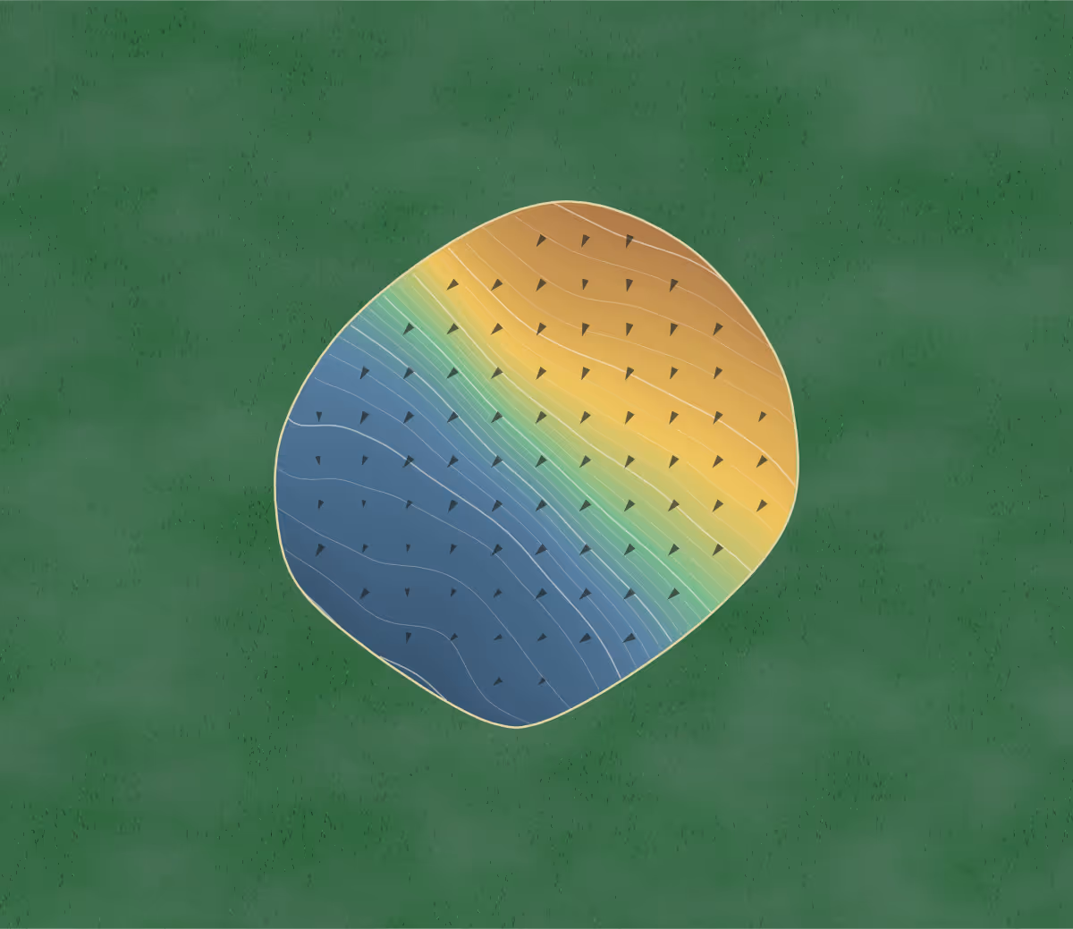 Green contour map of Meadow Ponds in Cassville, West Virginia: 215 elevation contours at a 3-inch interval with fall-line arrows, traced from 1-meter lidar