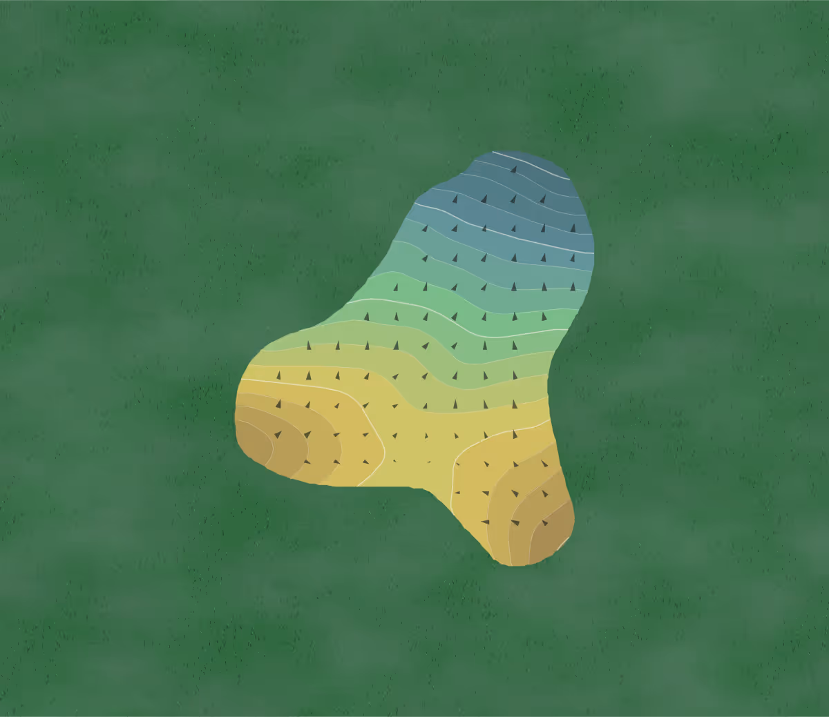 Green contour map of Nemadji in Superior, Wisconsin — 395 elevation contours at a 3-inch interval with fall-line arrows, traced from 1-meter lidar