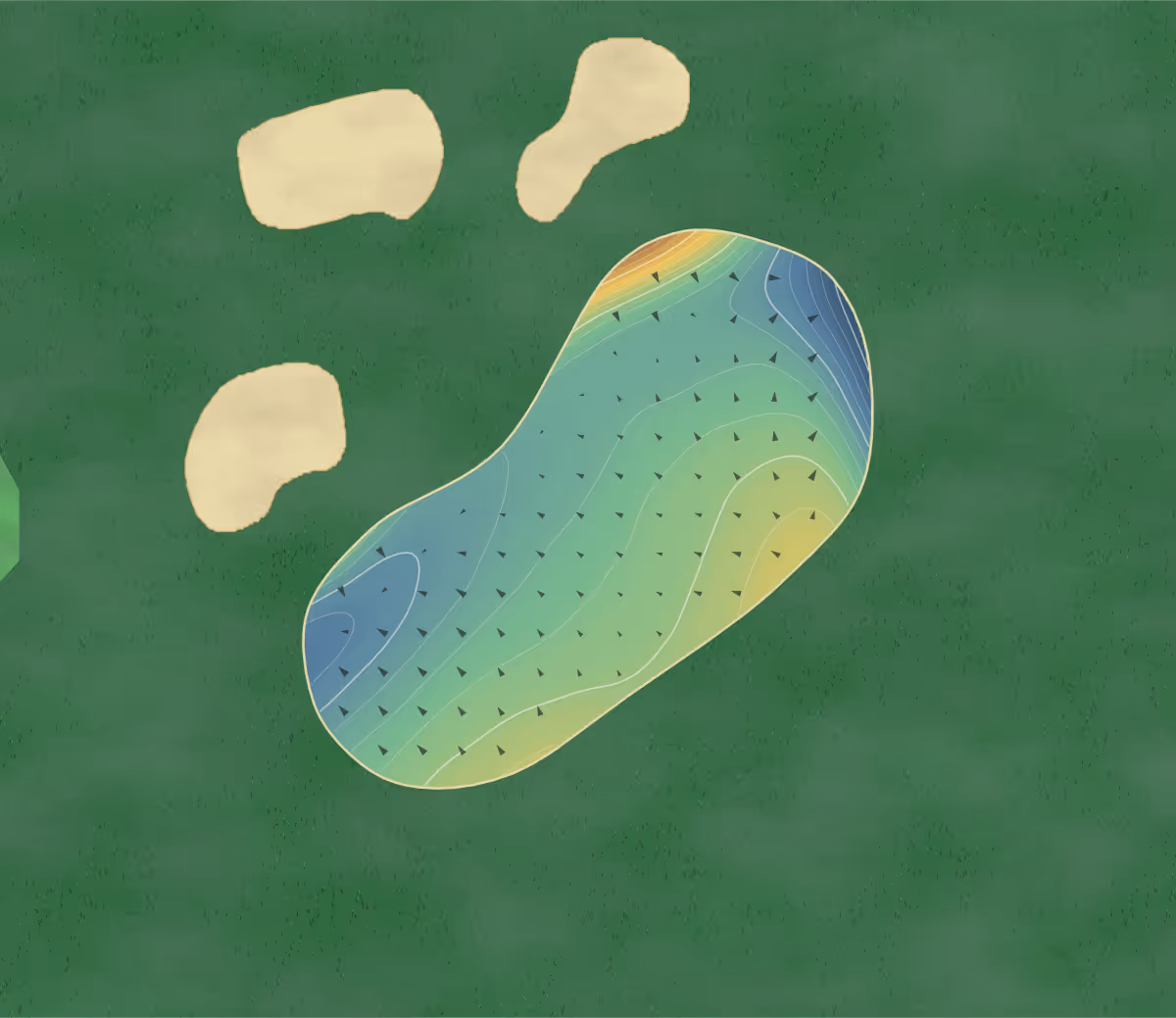 Green contour map of New Mills in High Peak, England: 178 elevation contours at a 8-centimeter interval with fall-line arrows, traced from 1-meter lidar