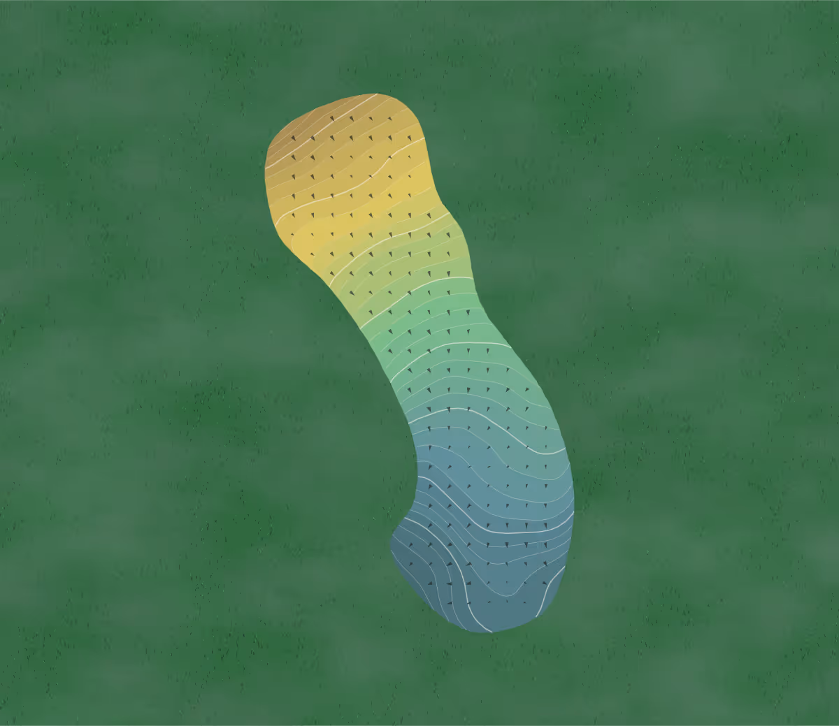 Green contour map of NorthStone in Huntersville, North Carolina — 99 elevation contours at a 3-inch interval with fall-line arrows, traced from 1-meter lidar