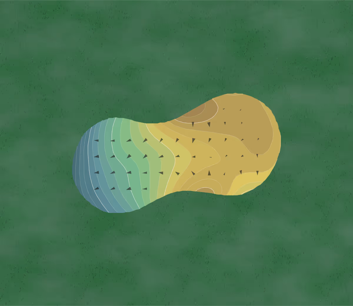 Green contour map of Oakmont Golf Club East in Santa Rosa, California — 231 elevation contours at a 3-inch interval with fall-line arrows, traced from 1-meter lidar