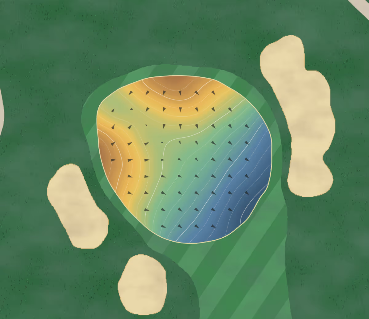 Green contour map of Out Door in York, Pennsylvania: 183 elevation contours at a 3-inch interval with fall-line arrows, traced from 1-meter lidar