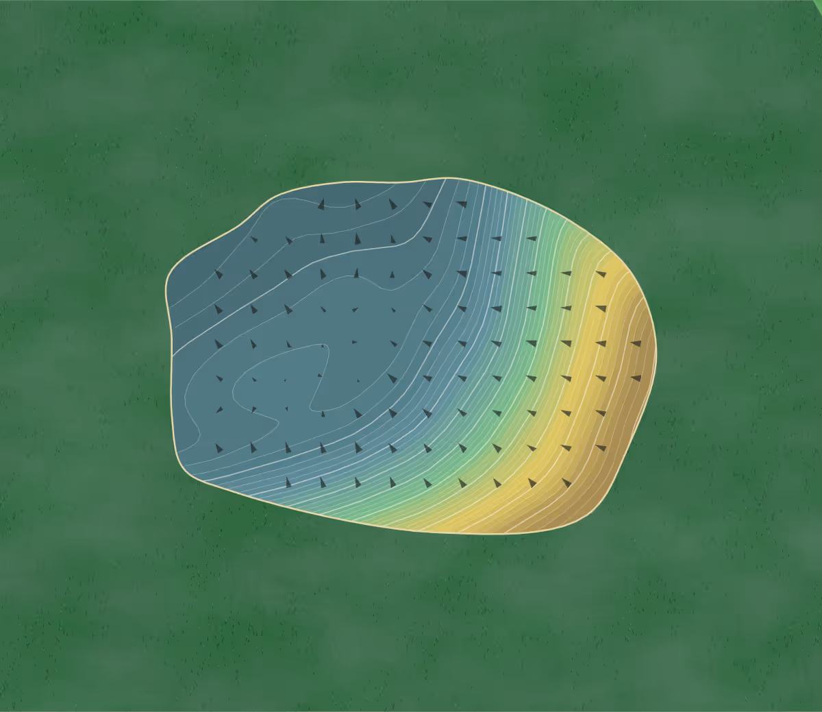 Green contour map of Pipestone Creek in Eau Claire, Michigan — 145 elevation contours at a 3-inch interval with fall-line arrows, traced from 1-meter lidar