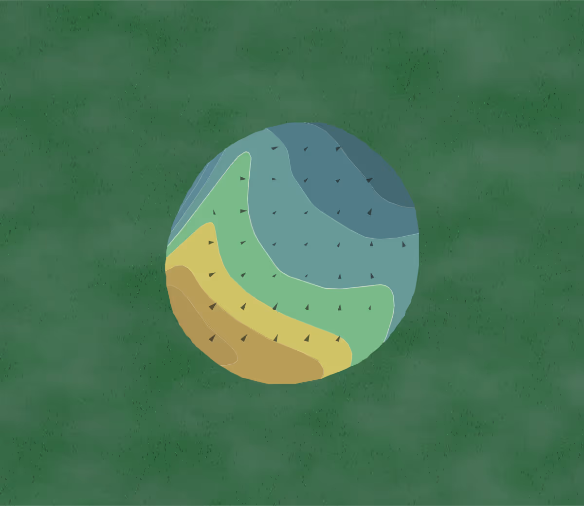 Green contour map of Raymondville Municipal Golf Course in Raymondville, Texas — 48 elevation contours at a 3-inch interval with fall-line arrows, traced from 1-meter lidar