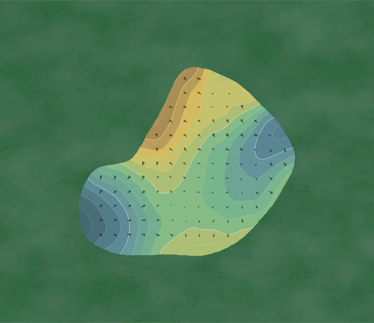 Green contour map of Red Hook in Red Hook, New York — 143 elevation contours at a 3-inch interval with fall-line arrows, traced from 1-meter lidar