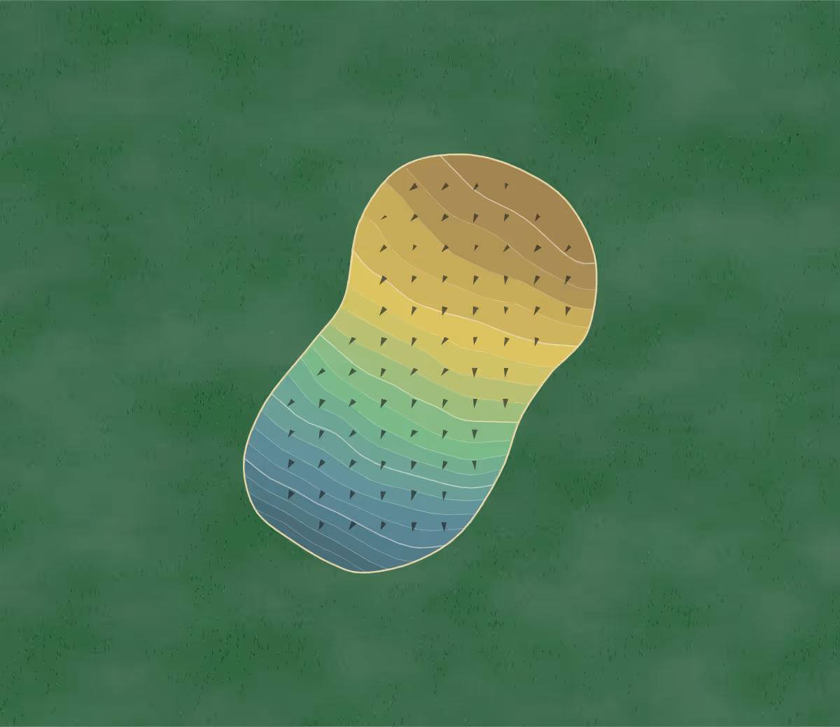 Green contour map of Rogers City in Rogers City, Michigan — 180 elevation contours at a 3-inch interval with fall-line arrows, traced from 1-meter lidar