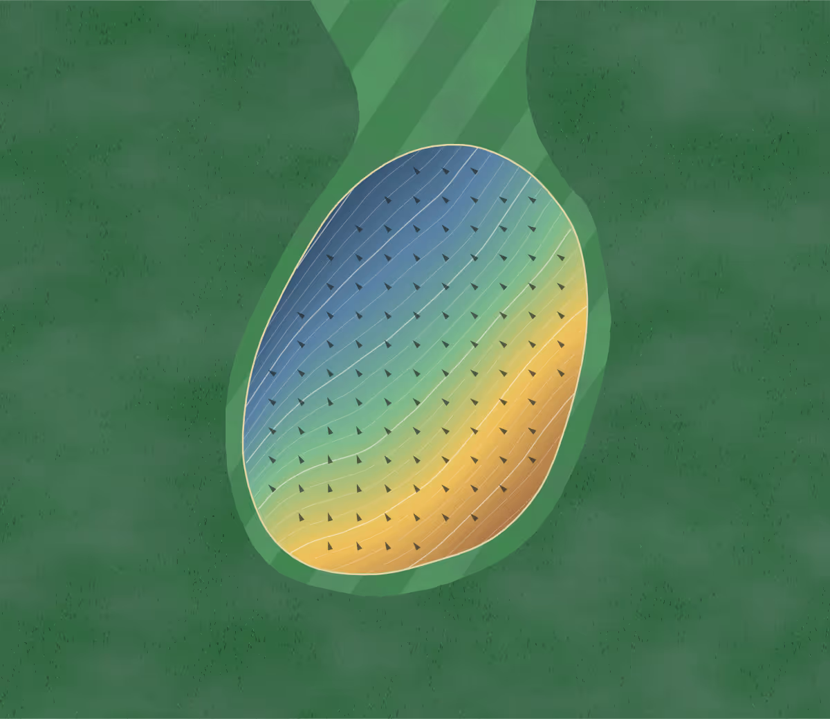 Green contour map of Rolling Greens in Durand, Wisconsin — 153 elevation contours at a 3-inch interval with fall-line arrows, traced from 1-meter lidar