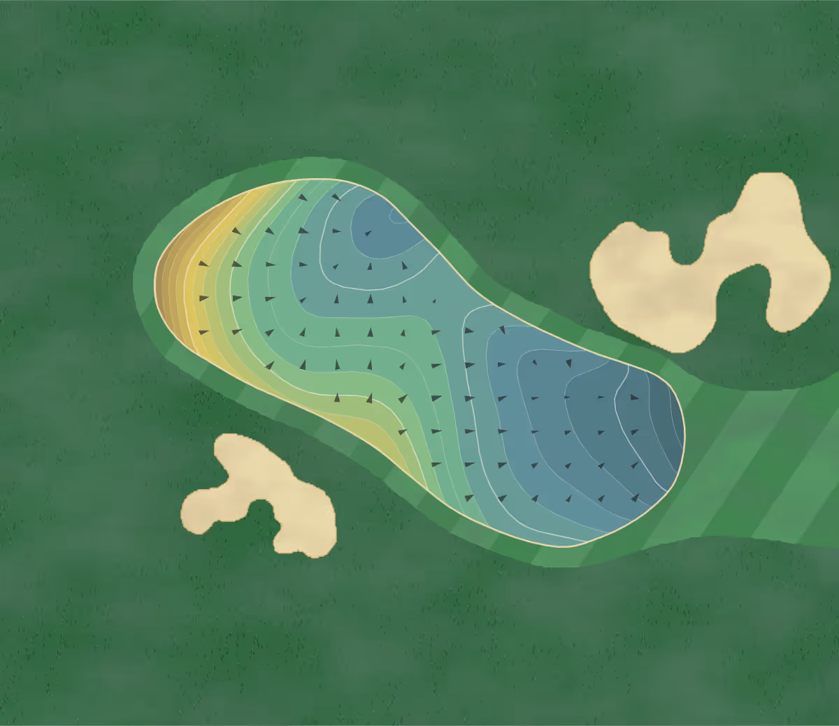 Green contour map of Schaffer's Mill in Truckee, California — 214 elevation contours at a 3-inch interval with fall-line arrows, traced from 1-meter lidar