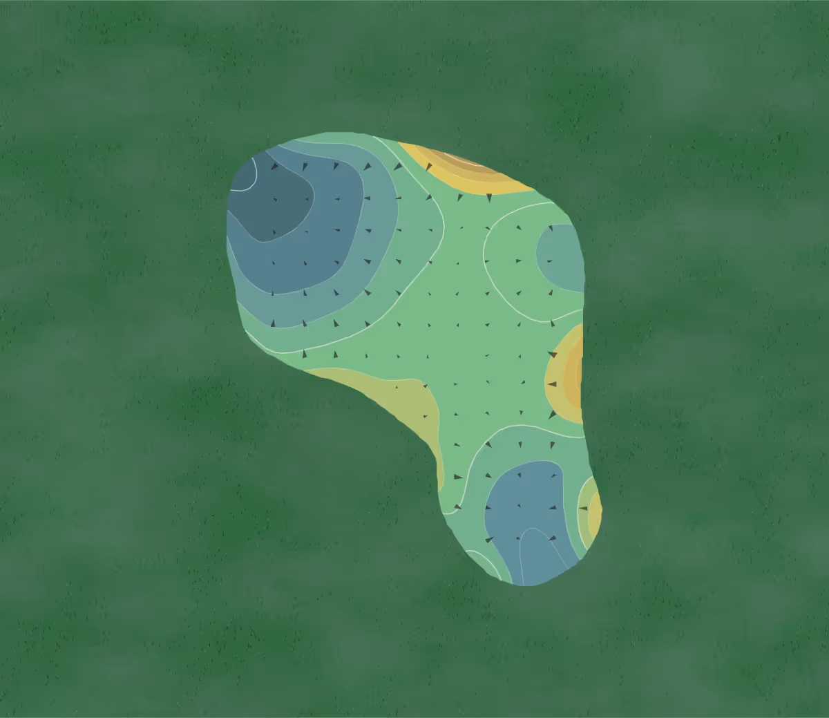 Green contour map of Secession in Beaufort, South Carolina — 140 elevation contours at a 3-inch interval with fall-line arrows, traced from 1-meter lidar