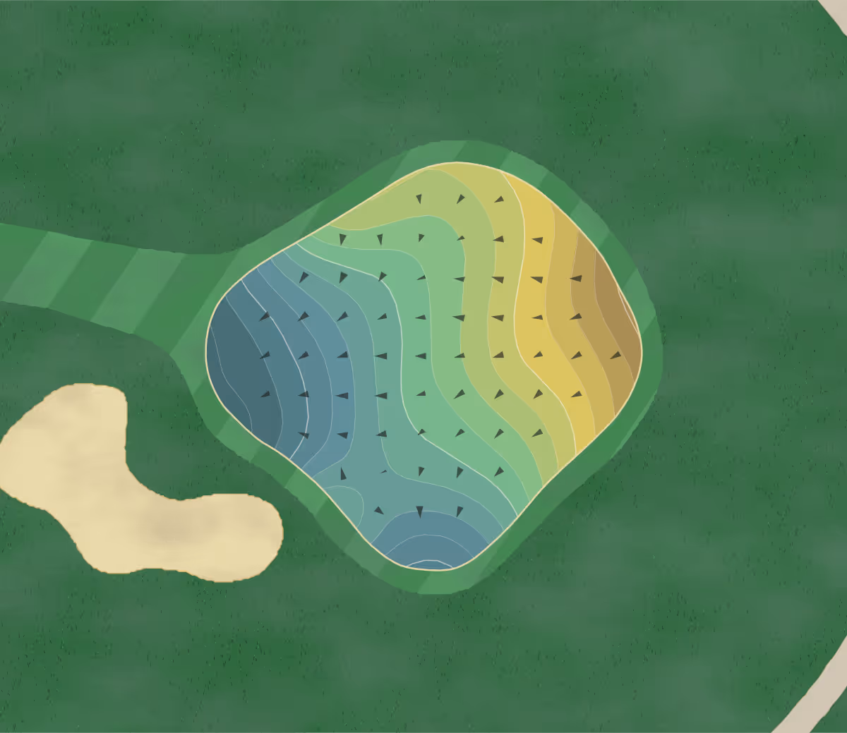Green contour map of Shadowridge in Vista, California — 402 elevation contours at a 3-inch interval with fall-line arrows, traced from 1-meter lidar