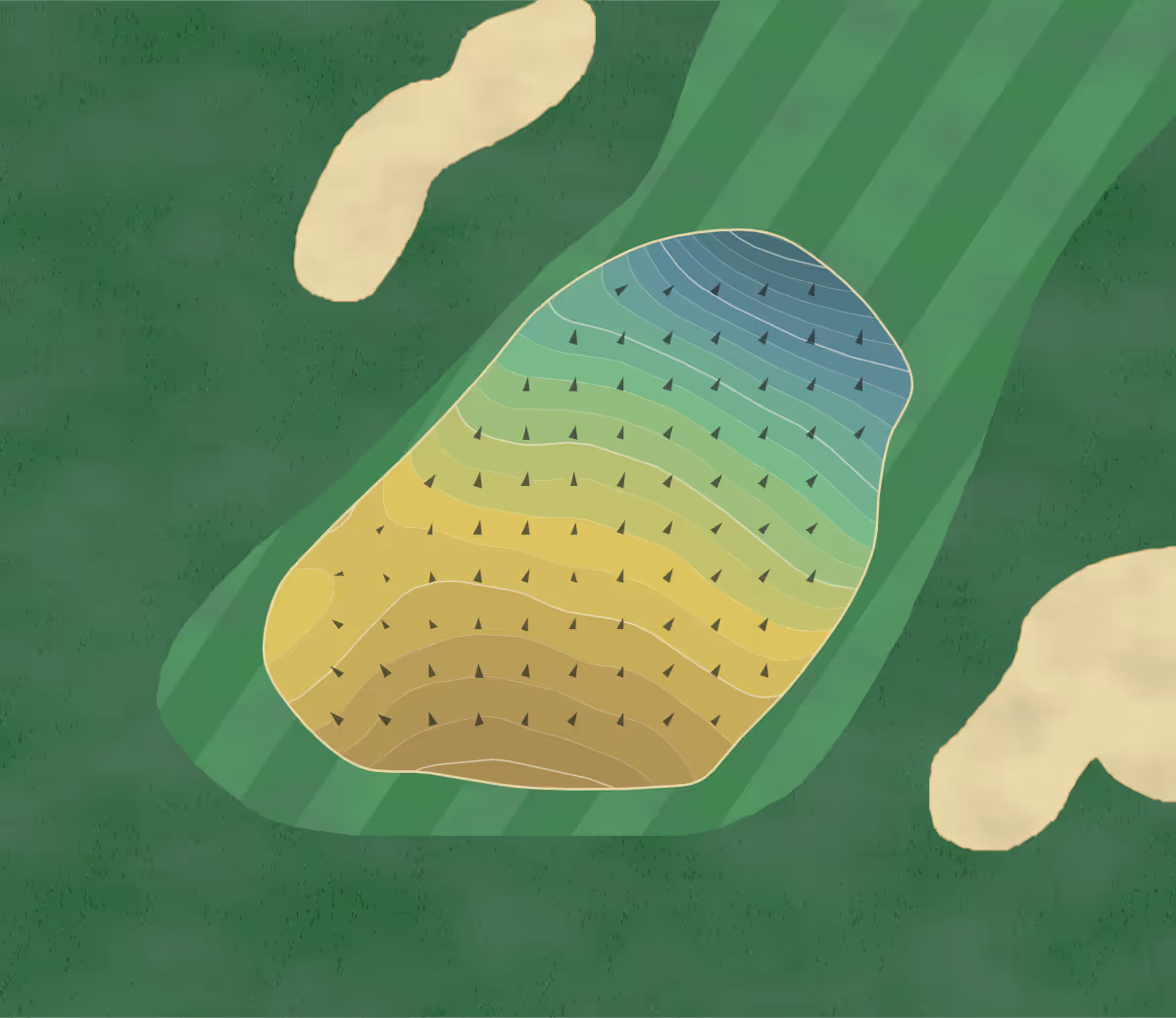 Green contour map of Sodus Bay Heights in Sodus Point, New York — 251 elevation contours at a 3-inch interval with fall-line arrows, traced from 1-meter lidar
