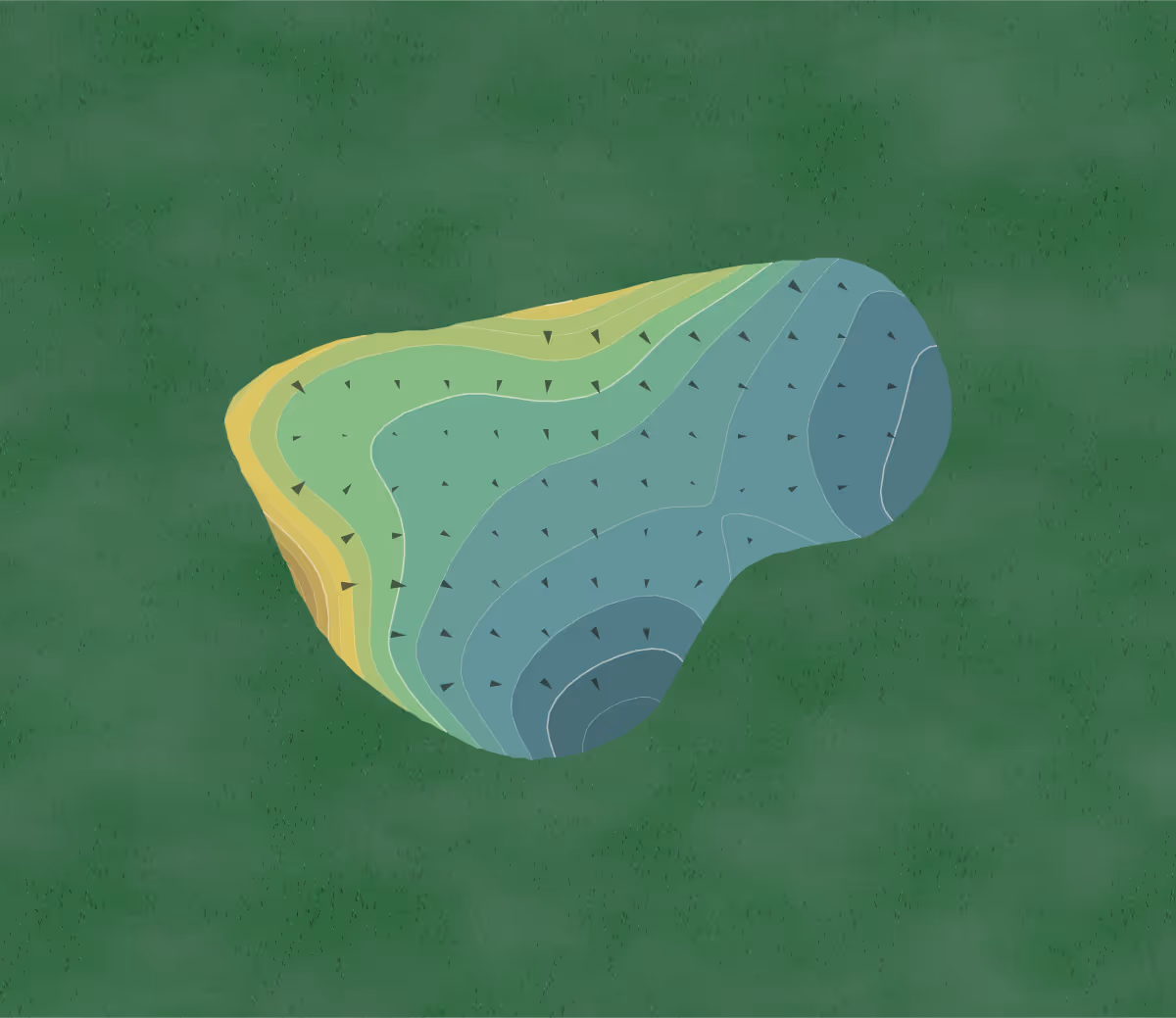 Green contour map of Sonoma in Sonoma, California — 152 elevation contours at a 3-inch interval with fall-line arrows, traced from 1-meter lidar