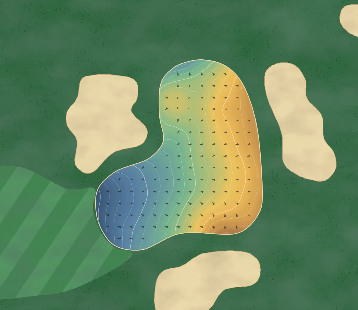 Green contour map of Stillwater in Stillwater, Minnesota: 230 elevation contours at a 3-inch interval with fall-line arrows, traced from 1-meter lidar