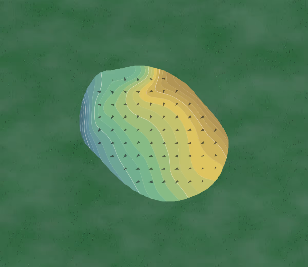 Green contour map of Swan Lake in Pengilly, Minnesota — 85 elevation contours at a 3-inch interval with fall-line arrows, traced from 1-meter lidar