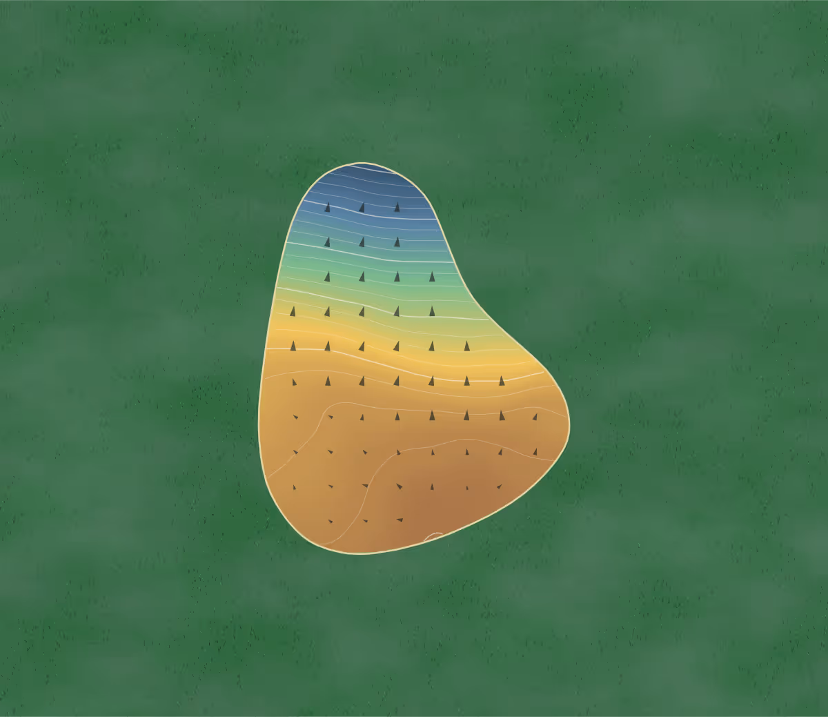Green contour map of Golf Club at Owego in Owego, New York — 214 elevation contours at a 3-inch interval with fall-line arrows, traced from 1-meter lidar