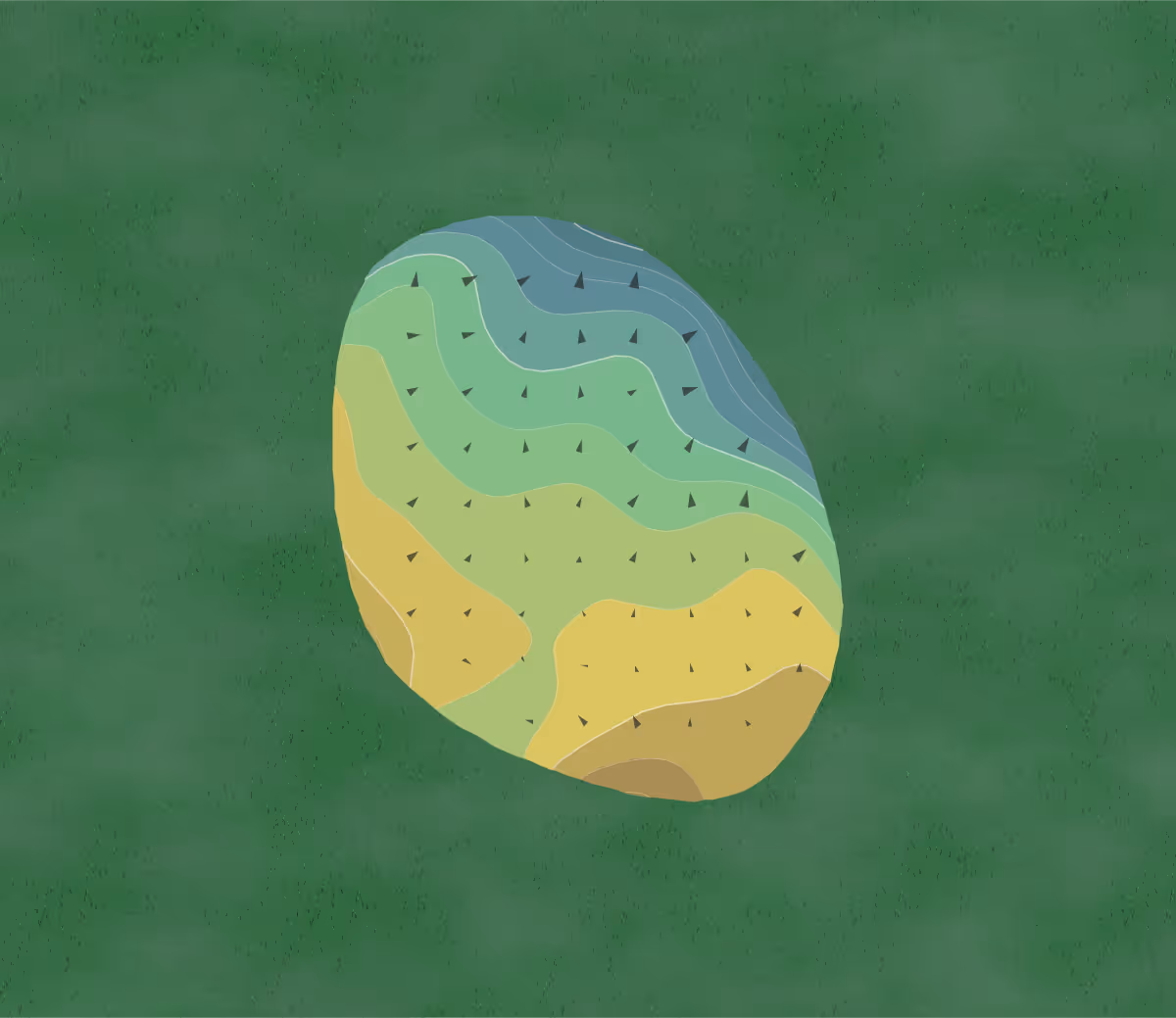Green contour map of Country Creek in Estero, Florida — 30 elevation contours at a 3-inch interval with fall-line arrows, traced from 1-meter lidar