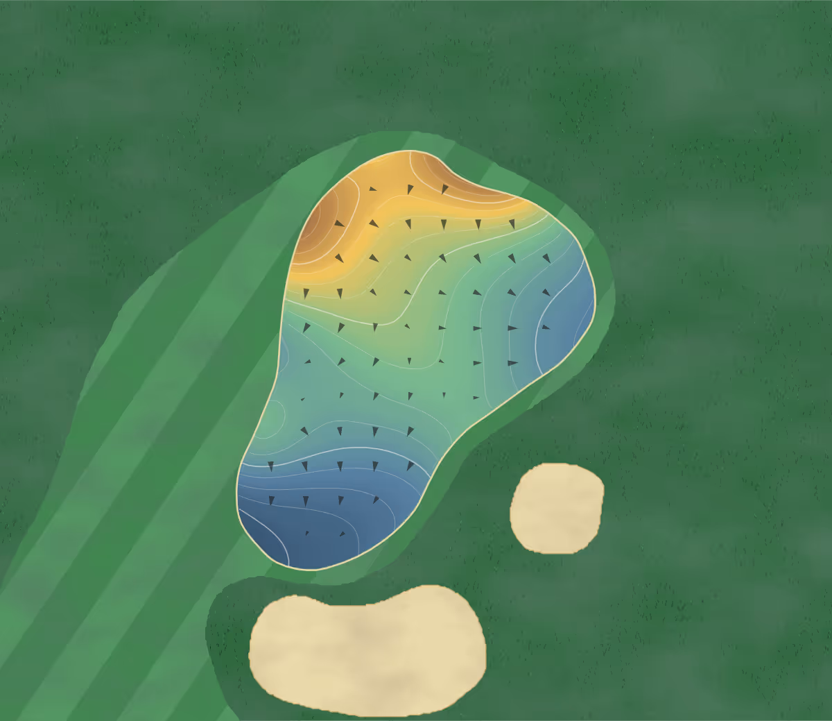 Green contour map of Twin Oaks in Statesville, North Carolina — 142 elevation contours at a 3-inch interval with fall-line arrows, traced from 1-meter lidar