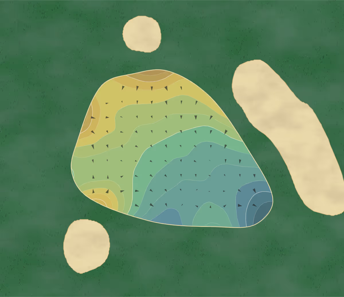 Green contour map of Wallinwood Springs in Jenison, Michigan — 218 elevation contours at a 3-inch interval with fall-line arrows, traced from 1-meter lidar