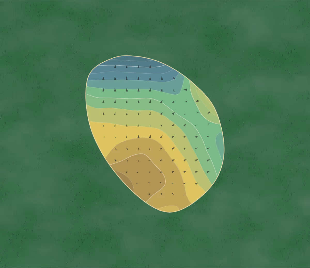 Green contour map of Wellsville in Wellsville, New York — 141 elevation contours at a 3-inch interval with fall-line arrows, traced from 1-meter lidar