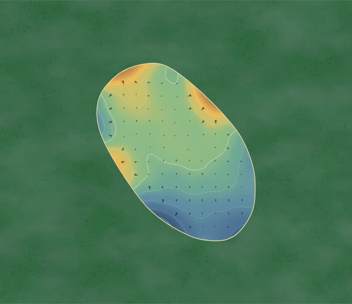 Green contour map of Whitmore Lake in Whitmore Lake, Michigan: 162 elevation contours at a 3-inch interval with fall-line arrows, traced from 1-meter lidar