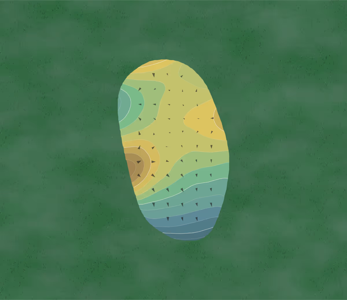 Green contour map of Wildwood Golf Course in Village Mills, Texas — 192 elevation contours at a 3-inch interval with fall-line arrows, traced from 1-meter lidar